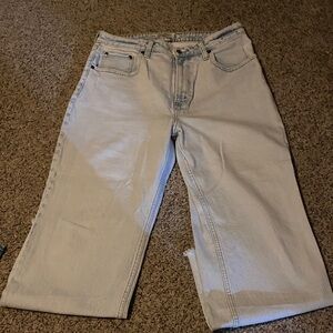 Abercrombie & Fitch Light Blue High Rise Jeans
